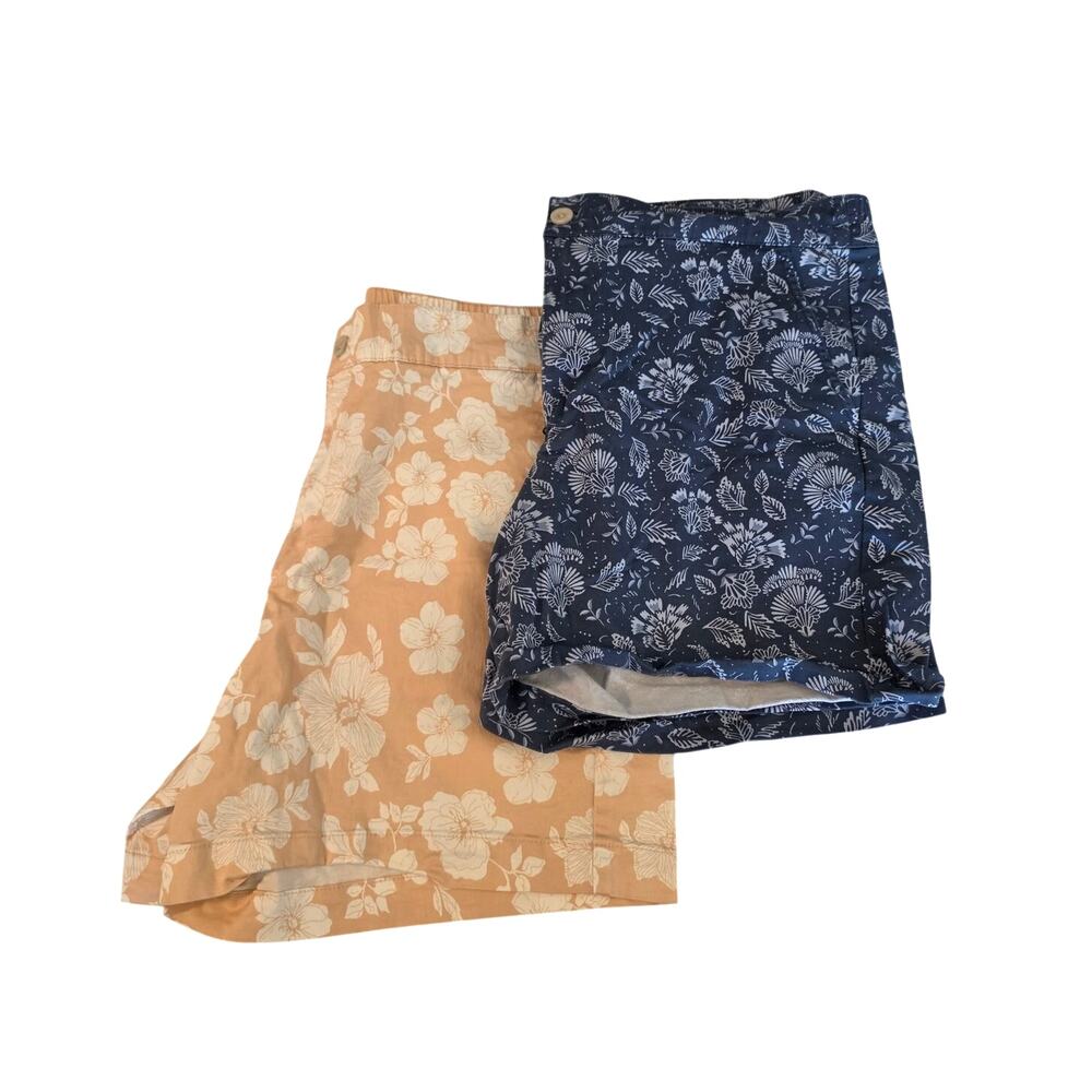 2 pair of tropical summer shorts XXL
